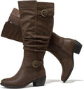 Luoika Women's Extra Wide Calf Knee High Boots - Roomy, Comfortable