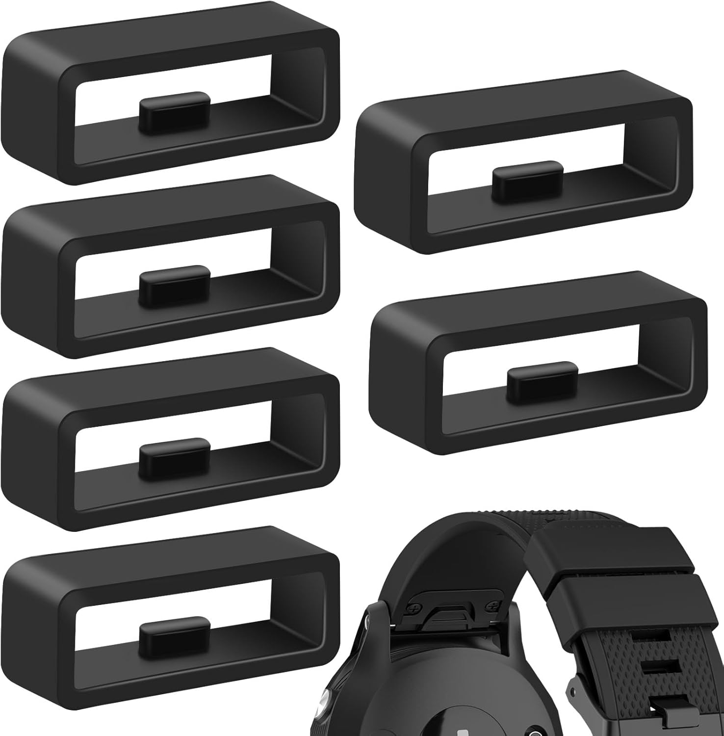Vancle Fastener Rings for Garmin Watches - Secure Fit!