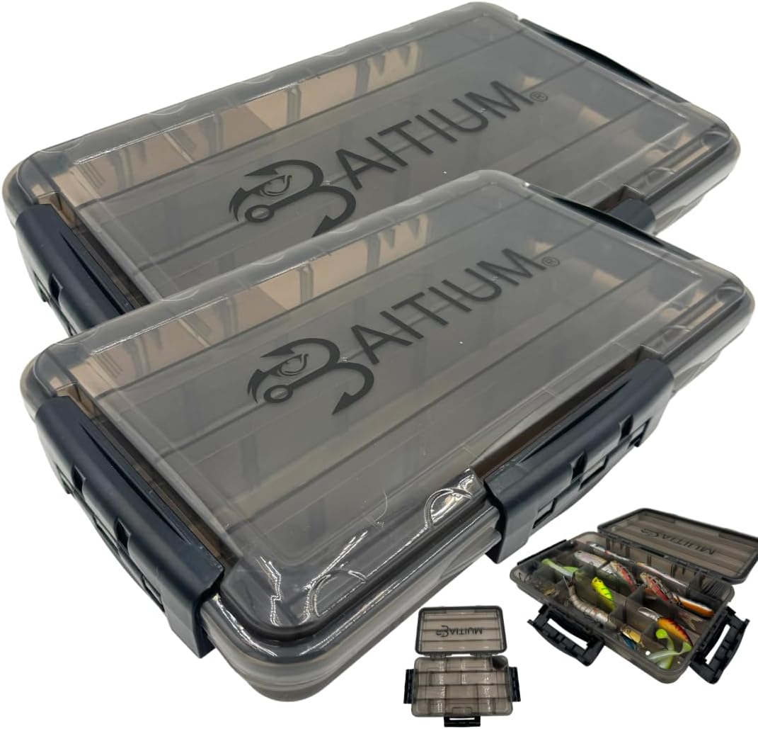 Waterproof Fishing Tackle Box Organizer - Baitium