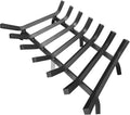 Mr IRONSTONE 30 inch Fireplace Grate for Indoor Outdoor Use
