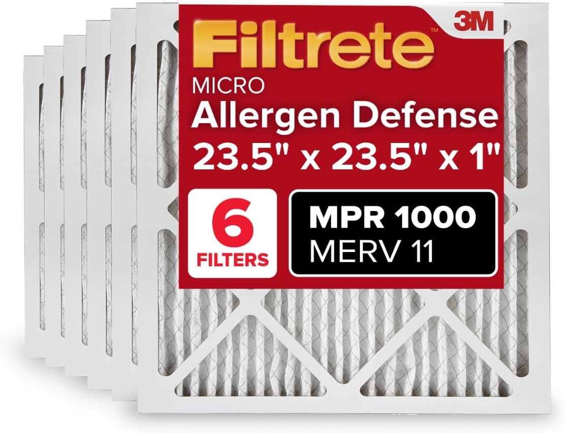 Filtrete 23.5x23.5x1 AC Furnace Air Filter MERV 11