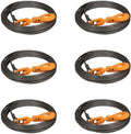 Wire Rope Steel Core Winch Cable 3/8 in x 100 ft (6 Pack) - Heavy Duty