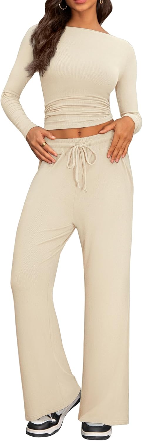 Cozy 2 Piece Lounge Sets for Women - Chic & Versatile Comfort
