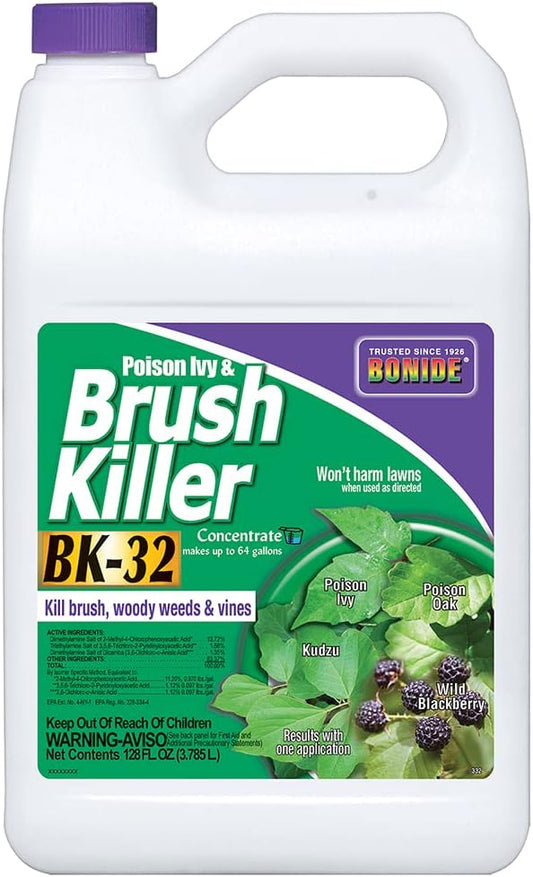 Bonide 332 Herbicide for Poison Ivy & Brush Killer, 128 oz