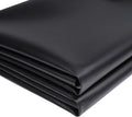 Black Marine Vinyl Faux Leather Sheet 54in x 108in - Waterproof