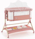 BABY JOY Bassinet 3 in 1 Bedside Sleeper - Adjustable Height