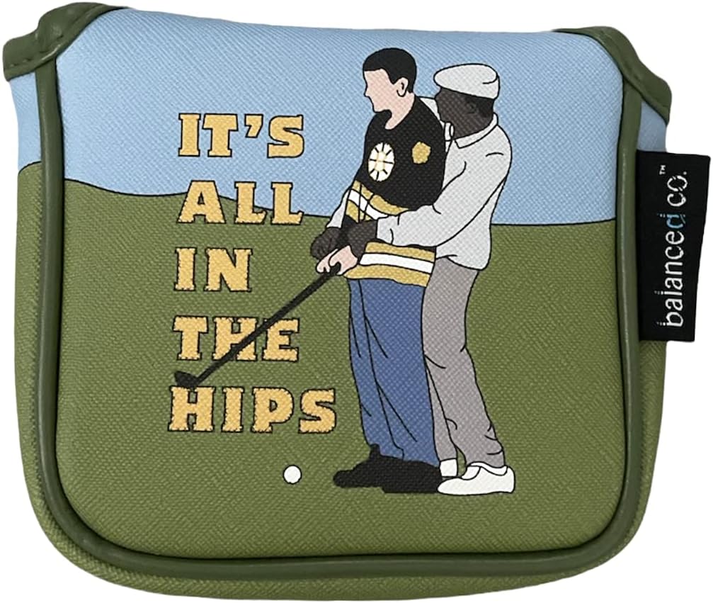 Balanced Co. Funny Golf Putter Headcover for Blade Putters