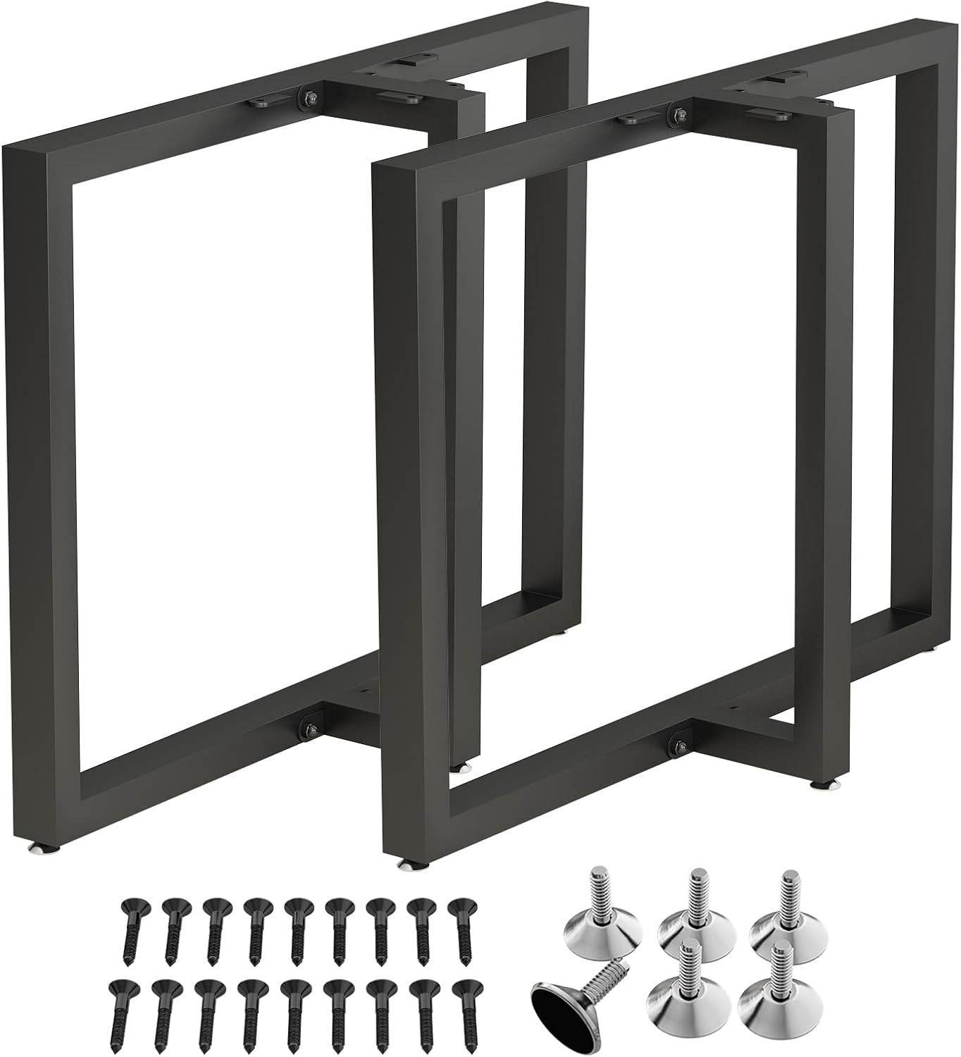 Heavy Duty T-Shape Metal Table Legs for Industrial Furniture
