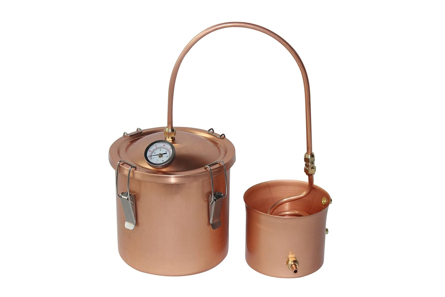 Kingsunshine 1.5 Gallon Pure Copper Boiler Pot Distiller Review