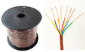 18/8 250ft Thermostat Wire 18 Gauge 8 Conductors - Durable Low-Voltage