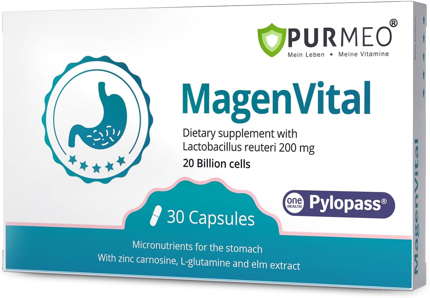 5 in 1 High Potency H. Pylori Treatment Probiotics for Relief