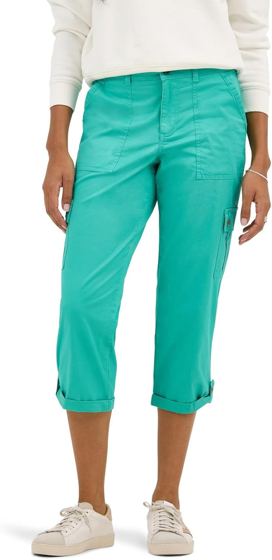 Lee Women's Ultra Lux Comfort Flex-to-Go Cargo Capri Pant Review