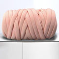 Arm Knitting Yarn for DIY Blanket and Craft Projects - Shell Pink