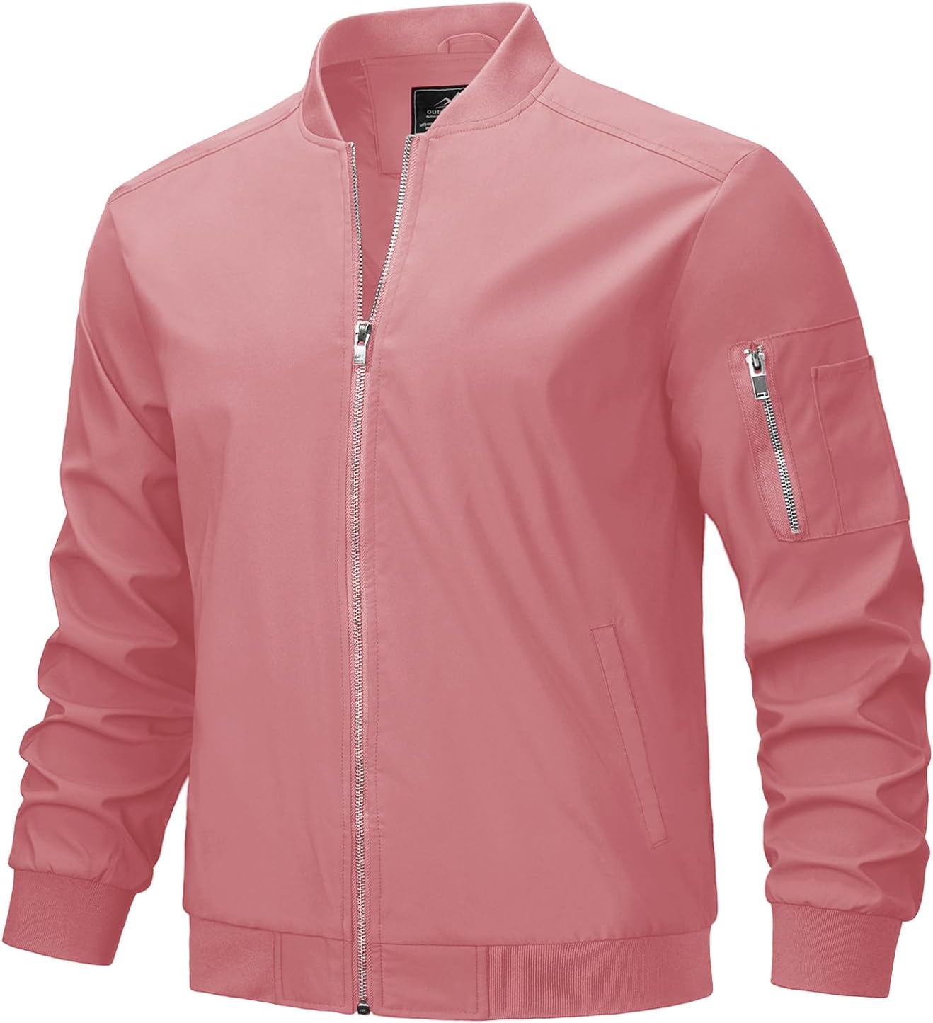 MAGNIVIT Men's Lightweight Bomber Jacket for Casual Wear