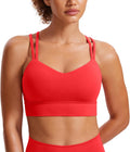 Longline Strappy Sports Bra for Women - Softness Mold Comfort