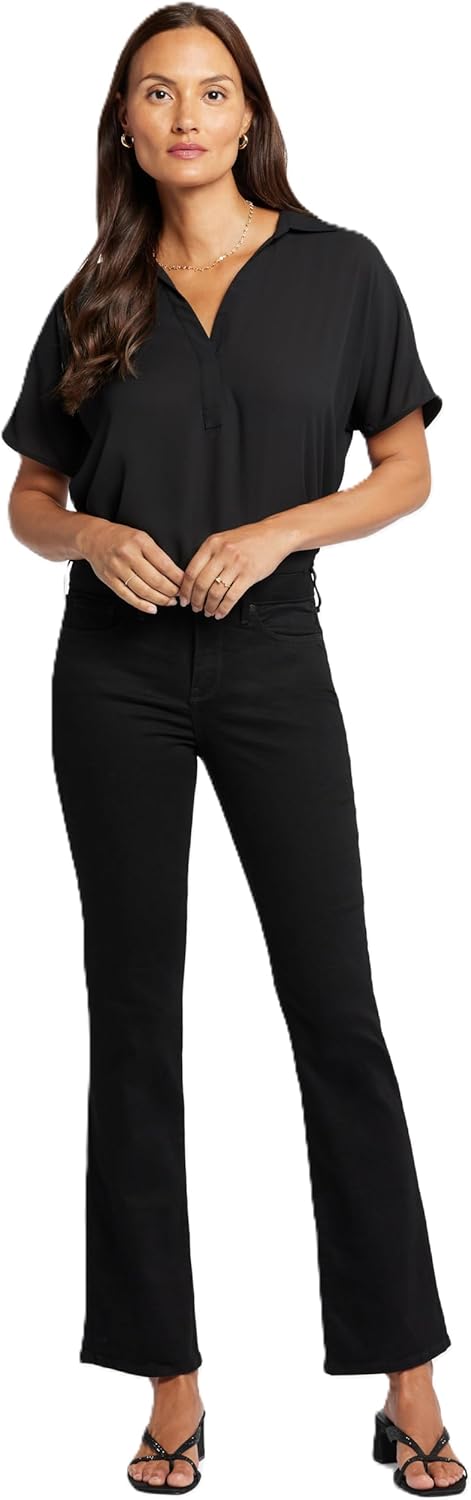 NYDJ Womens Barbara Bootcut Fit Denim Jeans for Effortless Style