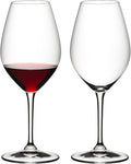 Riedel Wine Friendly Red Wine Glasses - Everyday Crystal Stemware