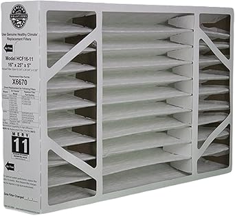 Lennox X6670 MERV 11 Box Replacement Filter for Honeywell