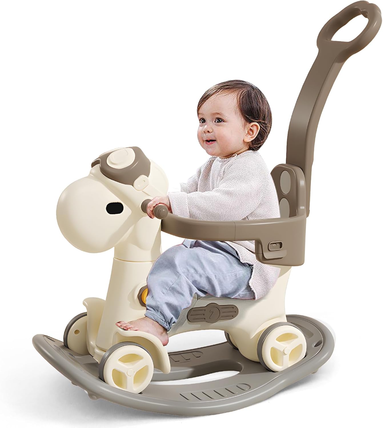 4 in 1 Rocking Horse for Toddlers - Fun Birthday Gift Idea