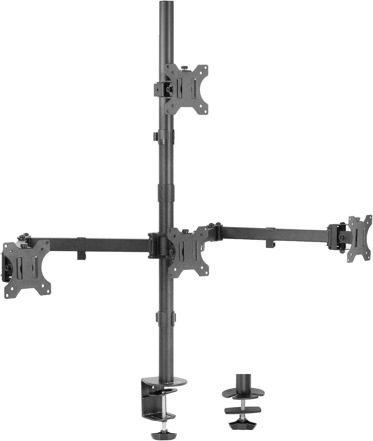 VIVO Quad Monitor Mount for 13 to 24 inch Screens - STAND-V104C