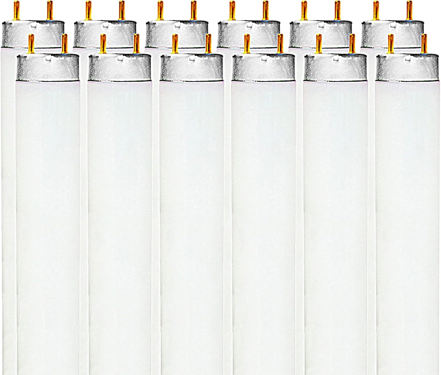 LUXRITE 24 Inch T8 Fluorescent Tube Light Bulb 17W 4100K