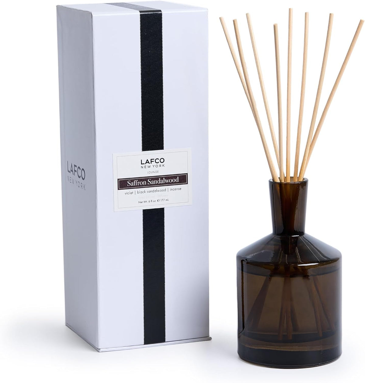 LAFCO New York Fall Classic Reed Diffuser Saffron Sandalwood