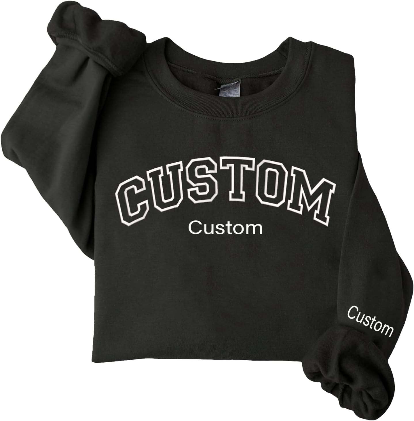 Custom Embroidered Sweatshirt - Design Your Own!