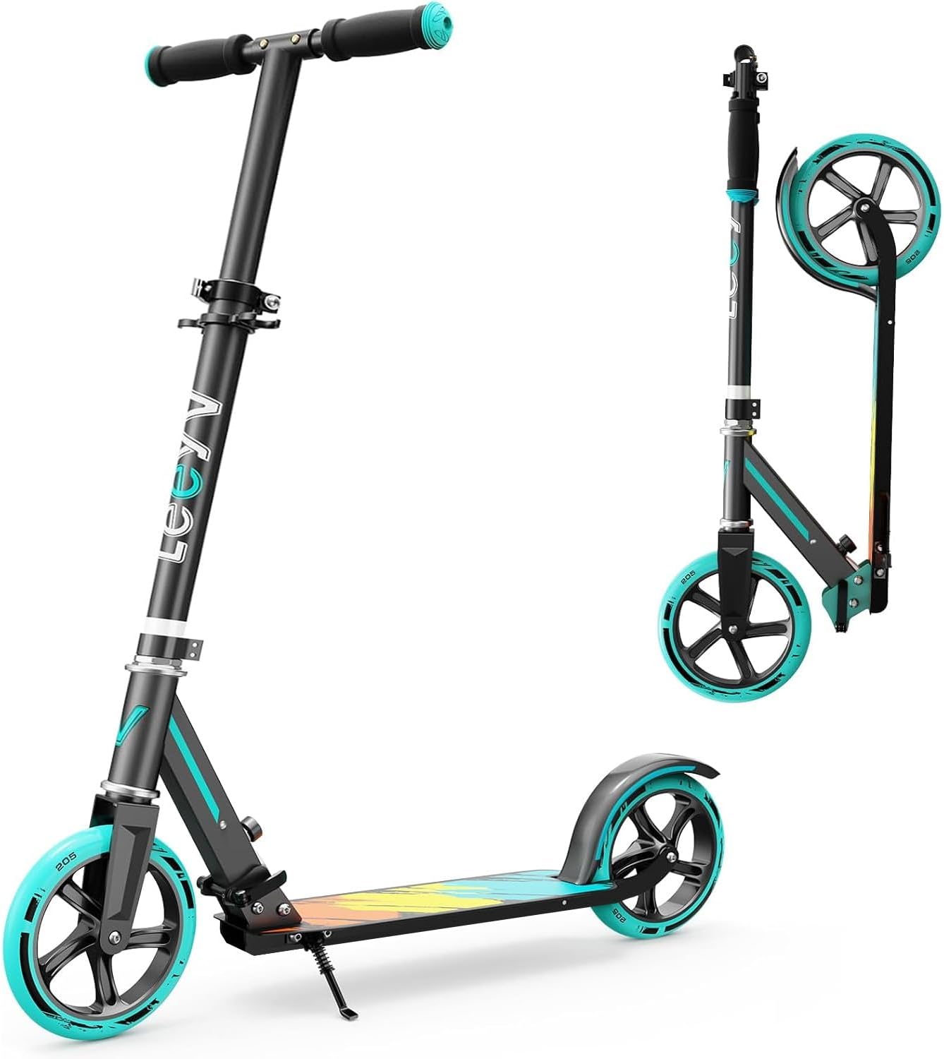 Lightweight Foldable Scooter for Kids & Adults, Max Load 240 LBS