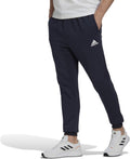 adidas Men's Essentials Fleece Regular Tapered Pants - Comfortable