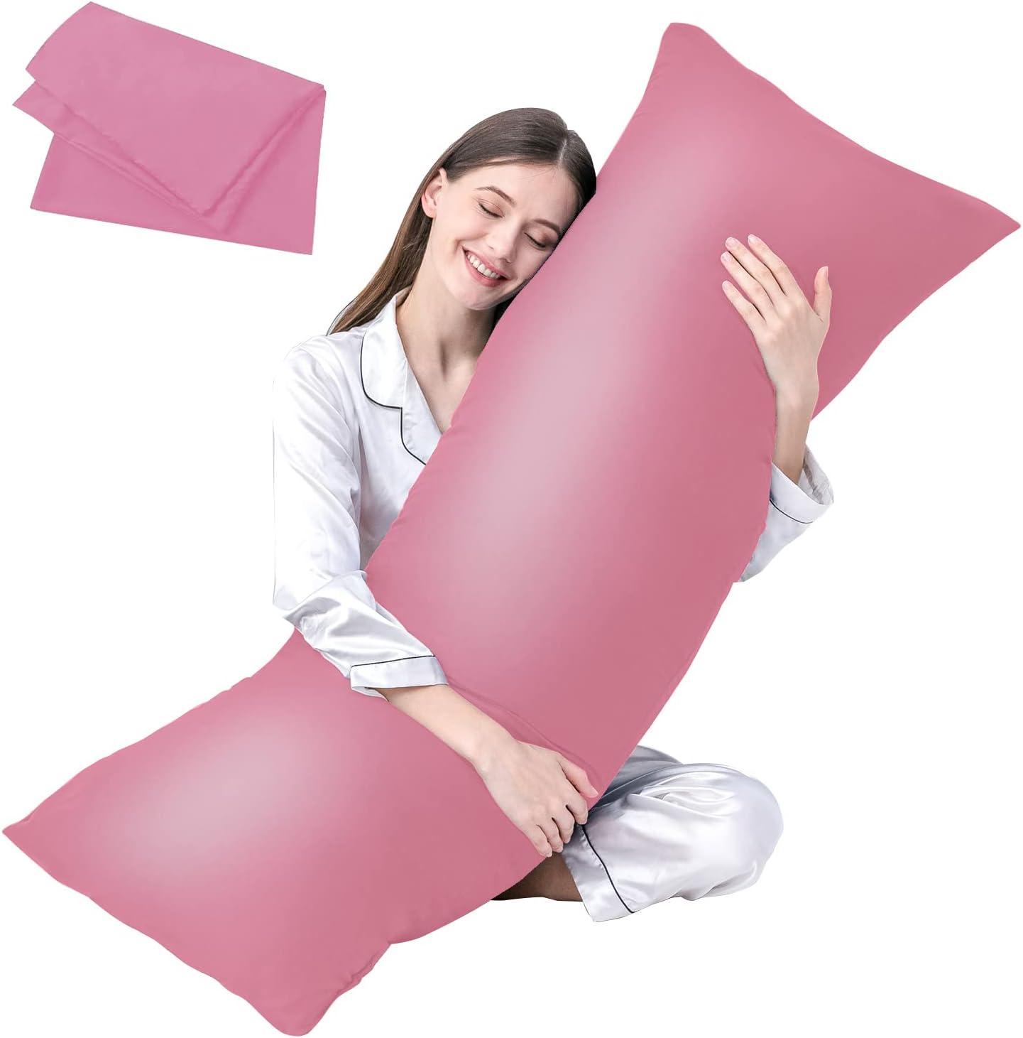 DOWNCOOL Luxury Full Body Pillow Insert for Ultimate Comfort