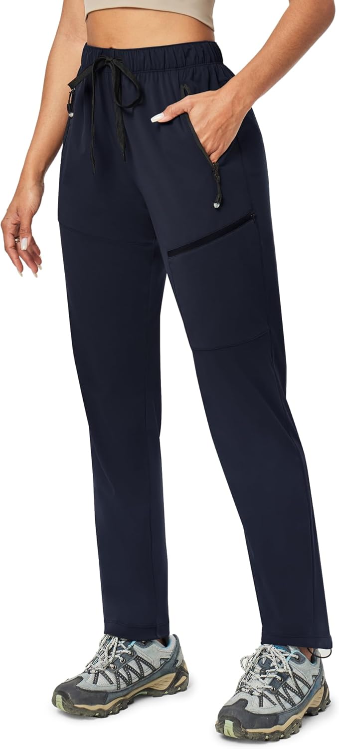 Ewedoos Hiking Pants Women: Lightweight Water Resistant Cargo