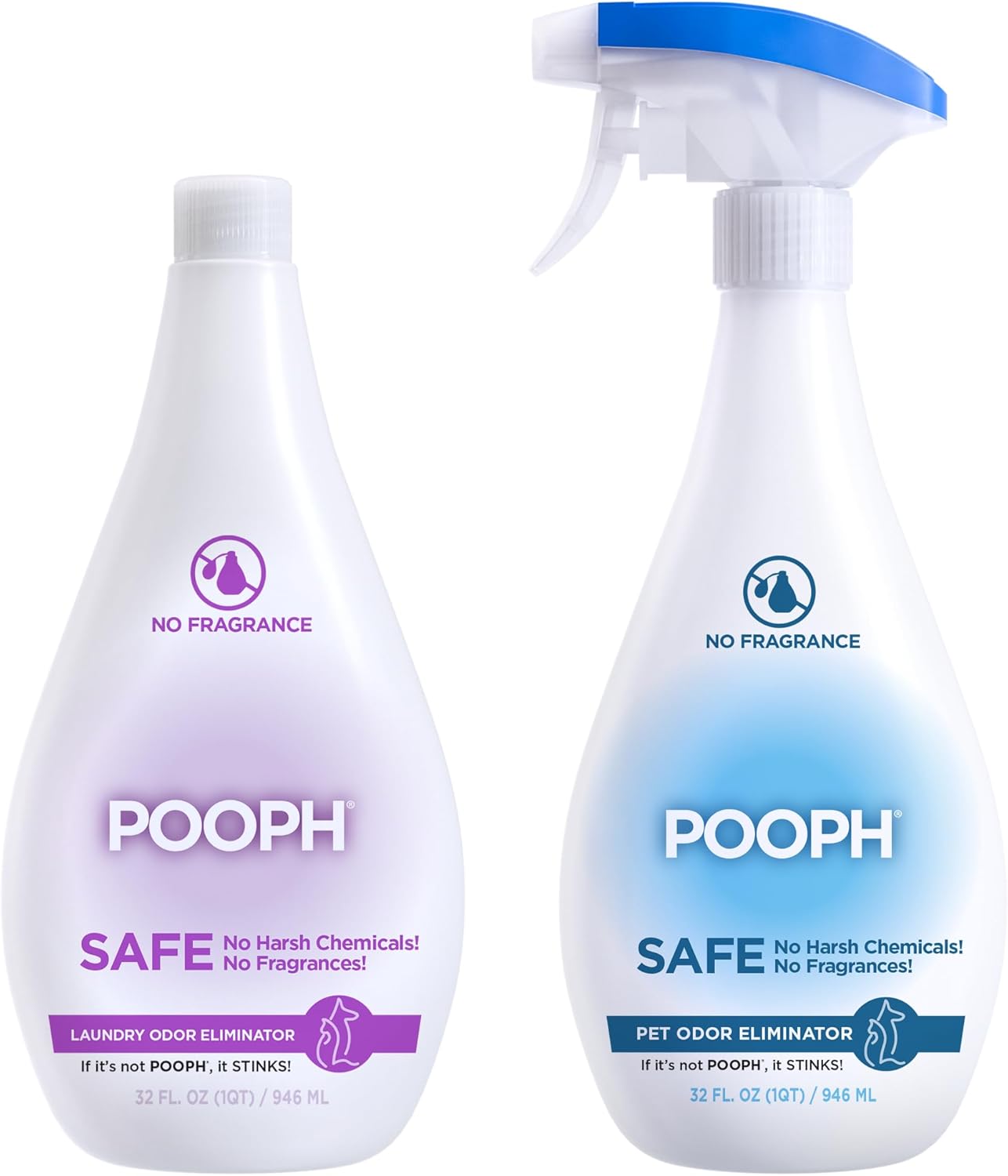 Pooph Pet Odor Eliminator & Laundry Additive for Fresh Homes