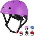 Kids Adjustable Multi-Sport Helmet for Ages 2-14 - Lightweight