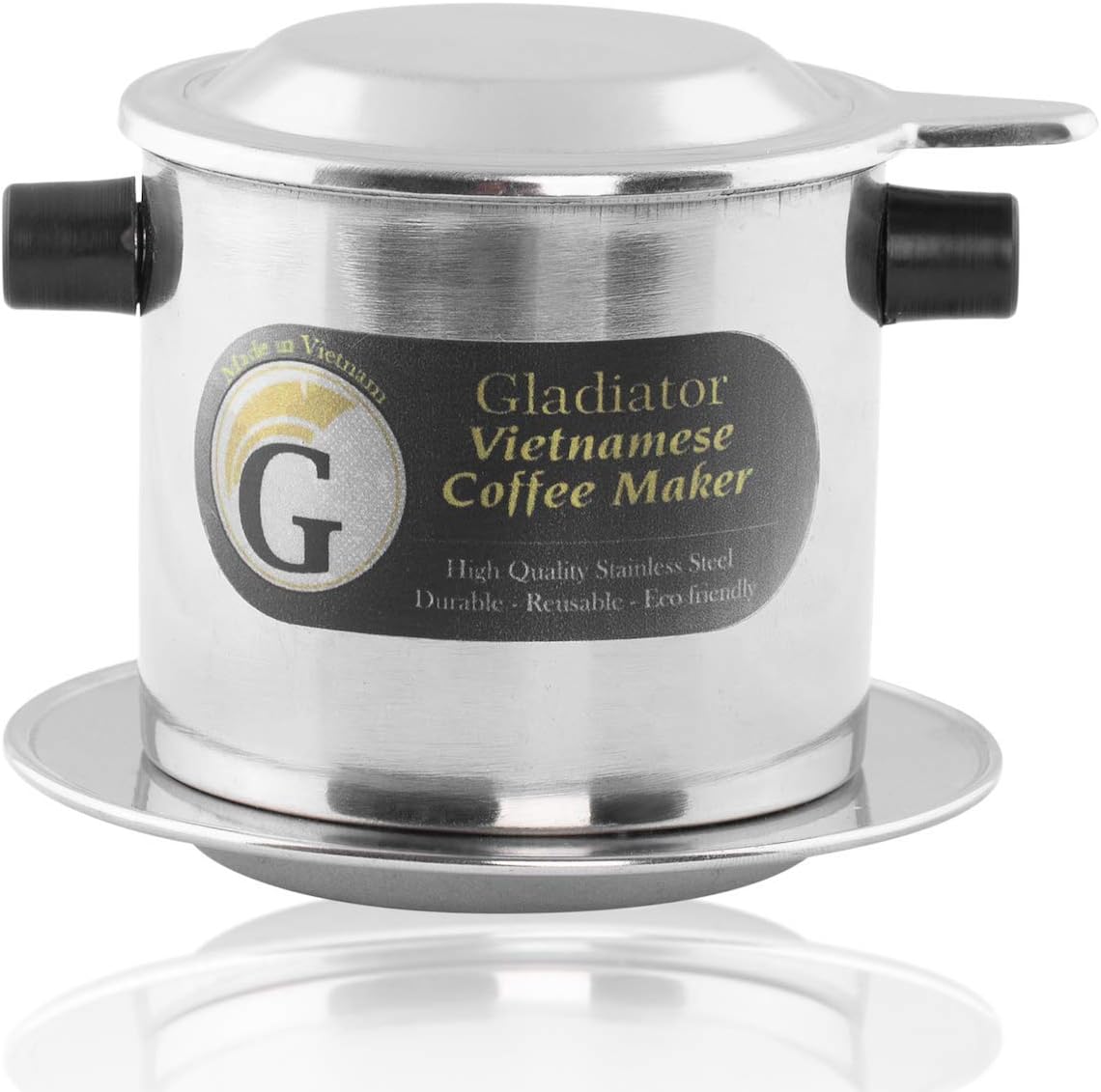 Portable Vietnamese Coffee Filter | Single Serve 1 Cup | Gladiator Coffee