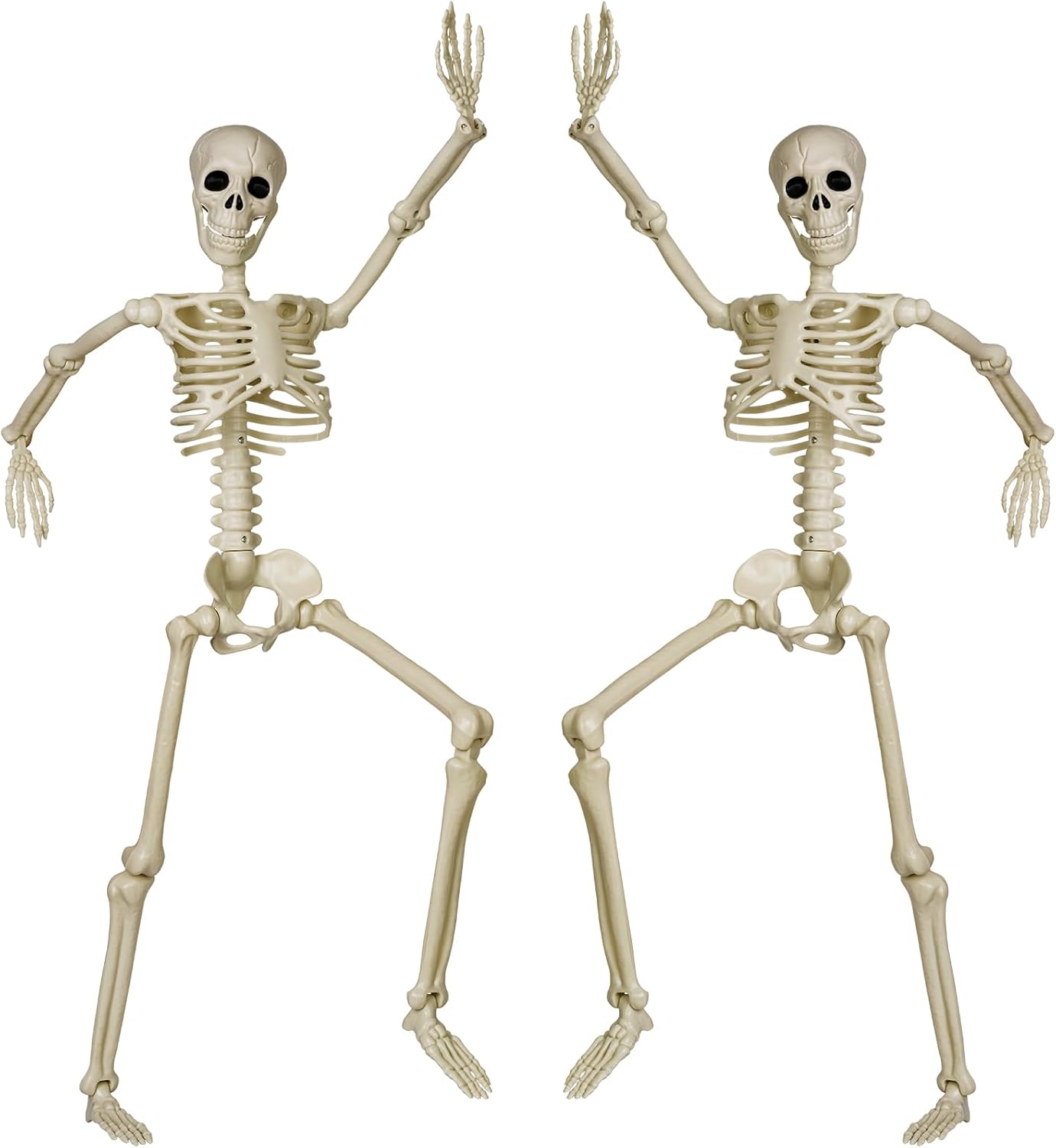 36in Pose-N-Stay Skeleton Decorations for Halloween Fun