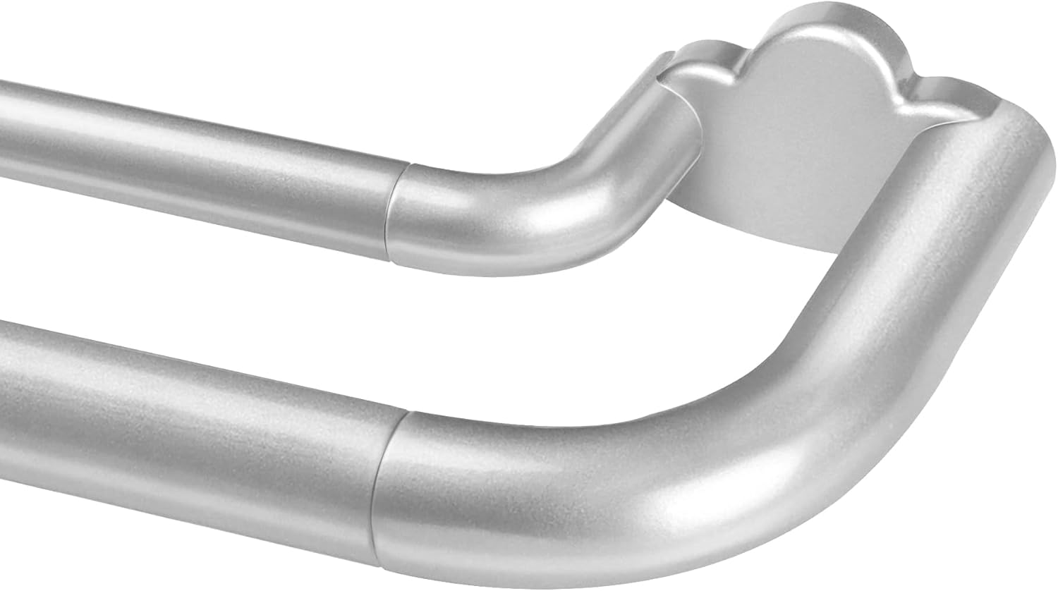 Double Curtain Rods 48 to 84 Inches for Room Darkening Needs