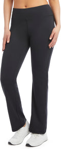 Jockey Women's Premium Brushed Wide Waistband Yoga Pants - Flare