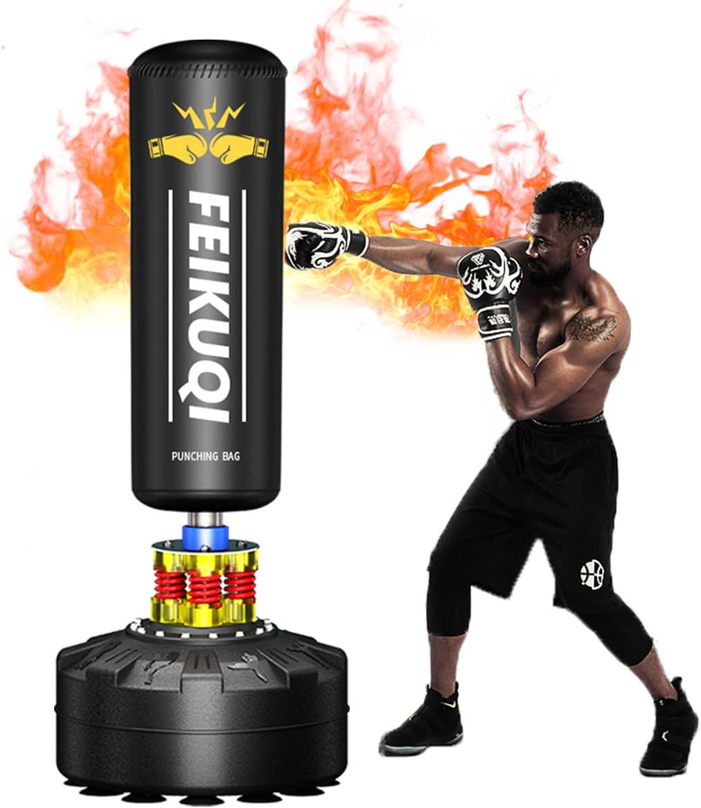 Feikuqi 205lbs Boxing Bag Stand - Shock Absorbing Power!