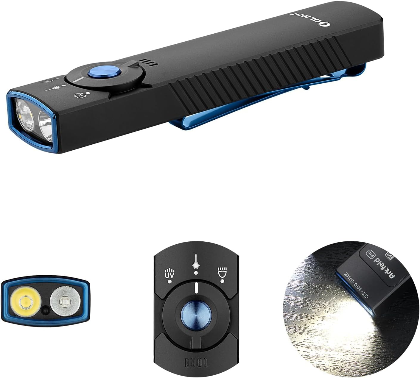 OLIGHT Arkfeld Pro Rechargeable EDC Flat Flashlight Review