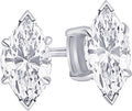 Lab Grown Diamond Stud Earrings E/F VS2/SI1 - Classic 4 (Style SG7K)