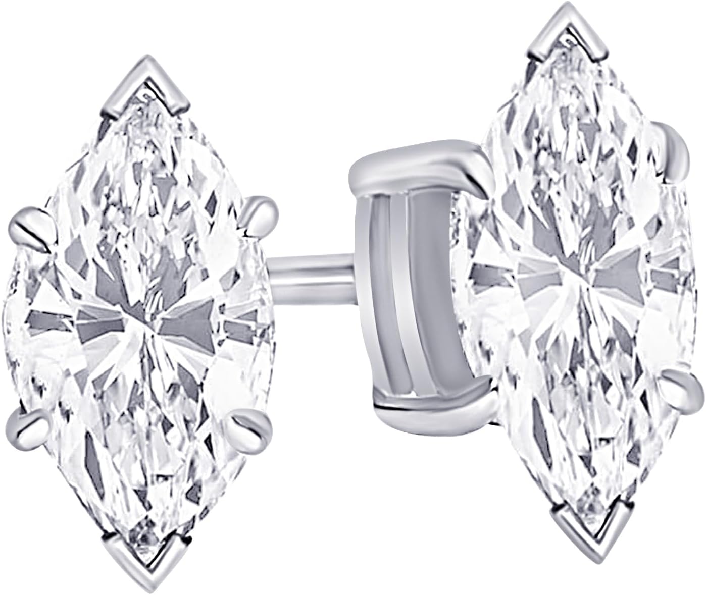 IGI Certified LAB GROWN Diamond Stud Earrings for Women