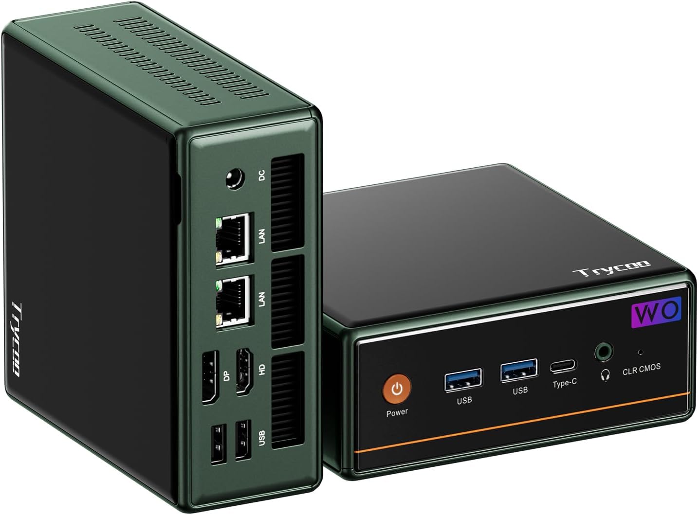 Trycoo Mini PC: AMD Ryzen 5 5500U, 16GB RAM, 1TB SSD - Powerful Performance