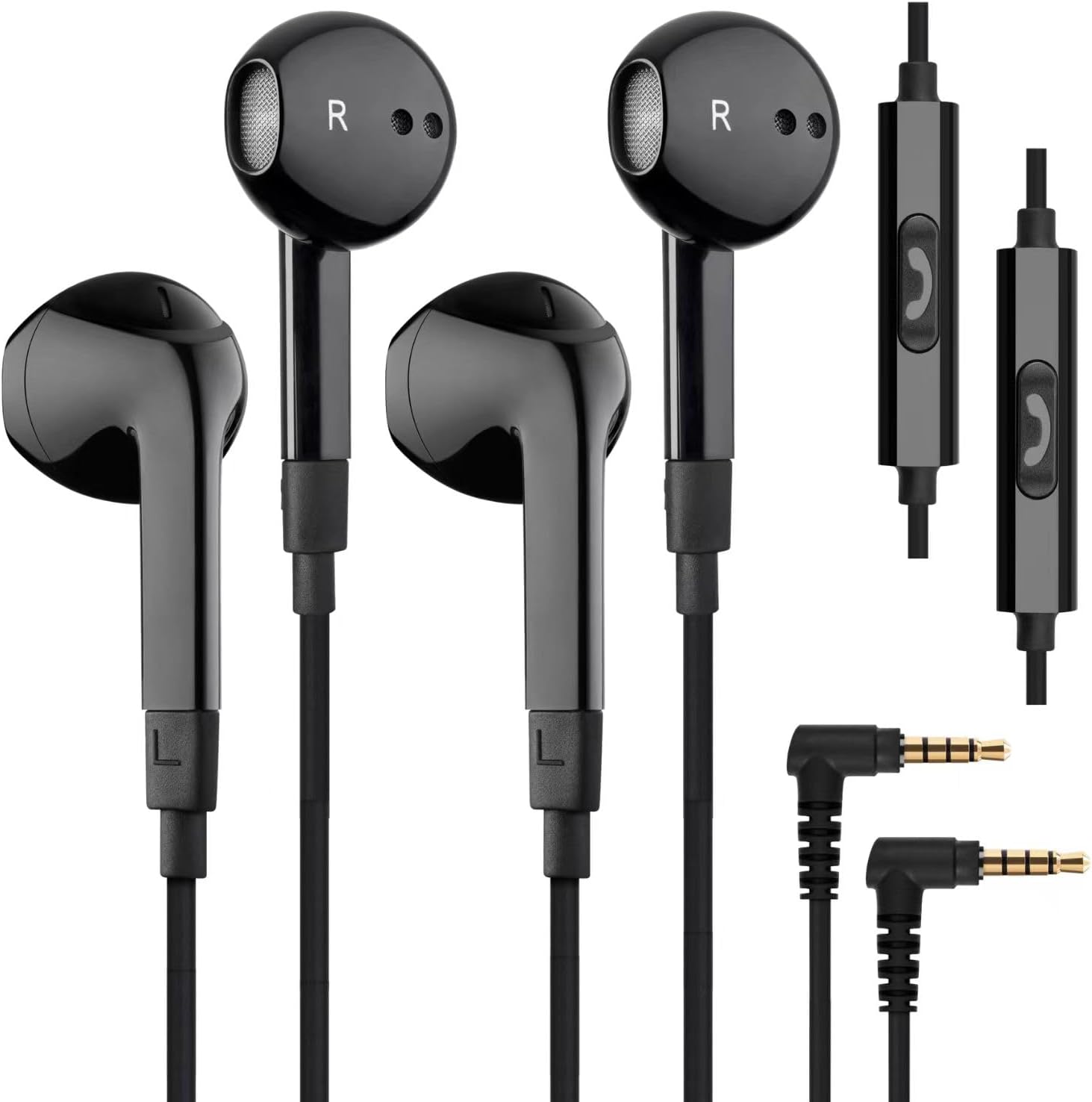 LUDOS FEROX 2-Pack Earbuds: 5-Year Warranty, Noise Isolation