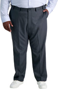 Haggar Men's Cool 18 Pro Classic Fit Flat Front Pants - Big & Tall