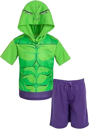 Marvel Avengers Spider-Man Captain America Hulk Thor Outfit Set
