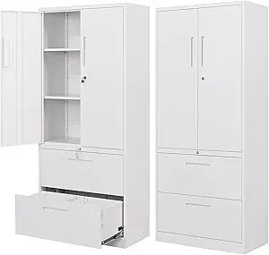 Letaya File Cabinet for Home Office - Durable Metal Storage
