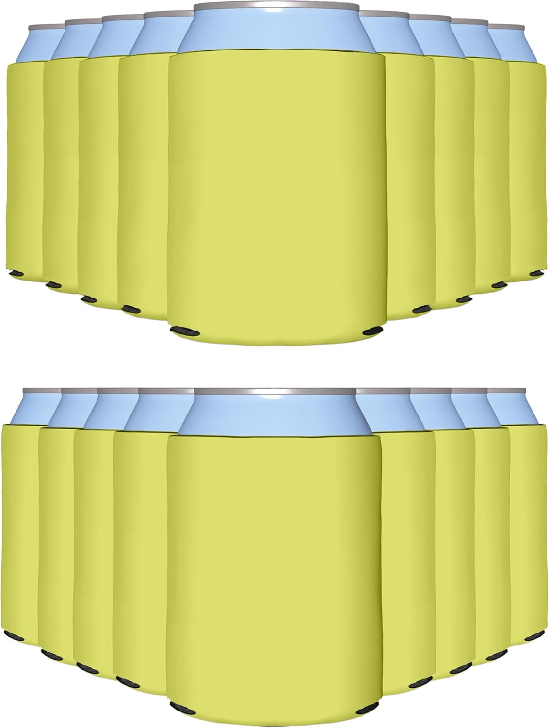 Customizable Bulk Can Cooler Sleeves for Parties and Events