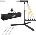 Baseball Swing Trainer with 4 Power Bands - Auto Reset Hitting Trainer