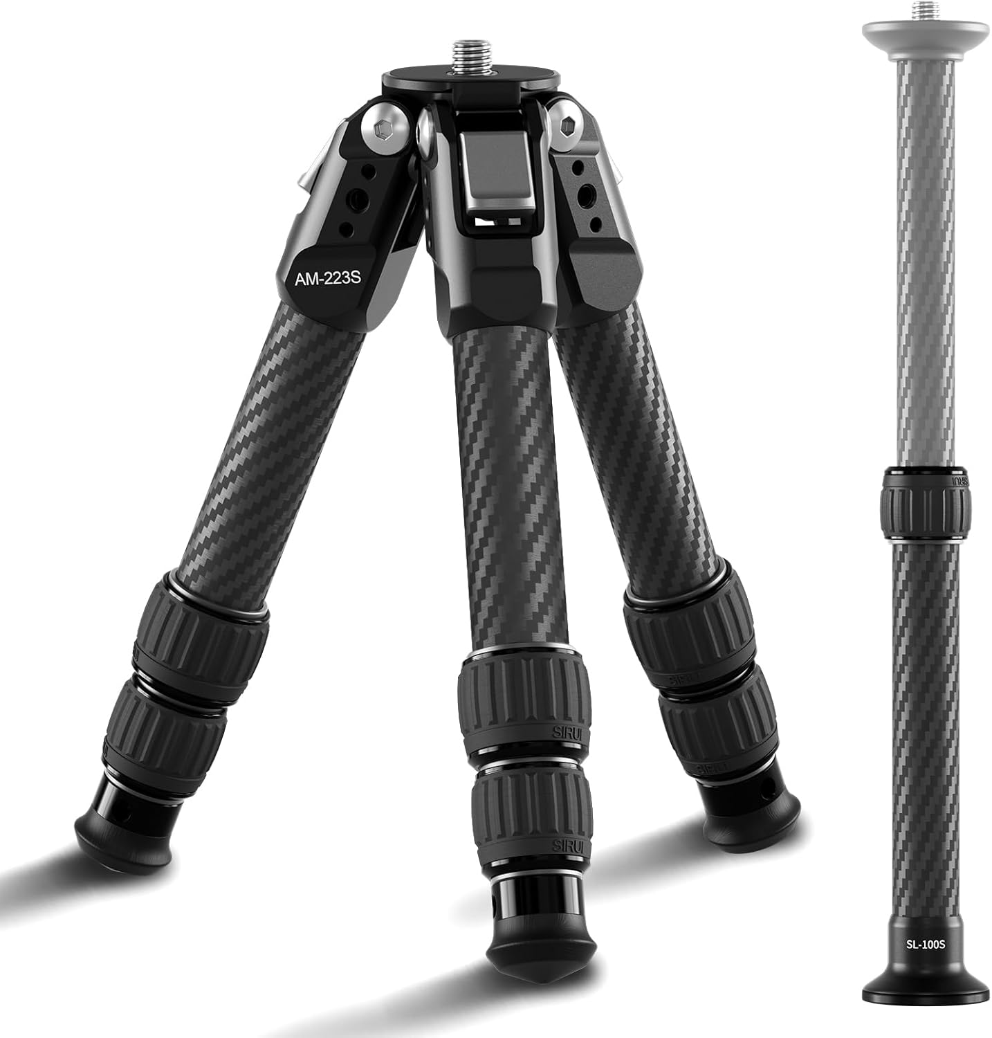 SIRUI Mini Carbon Fiber Tripod - Ultra-Light & Compact Design