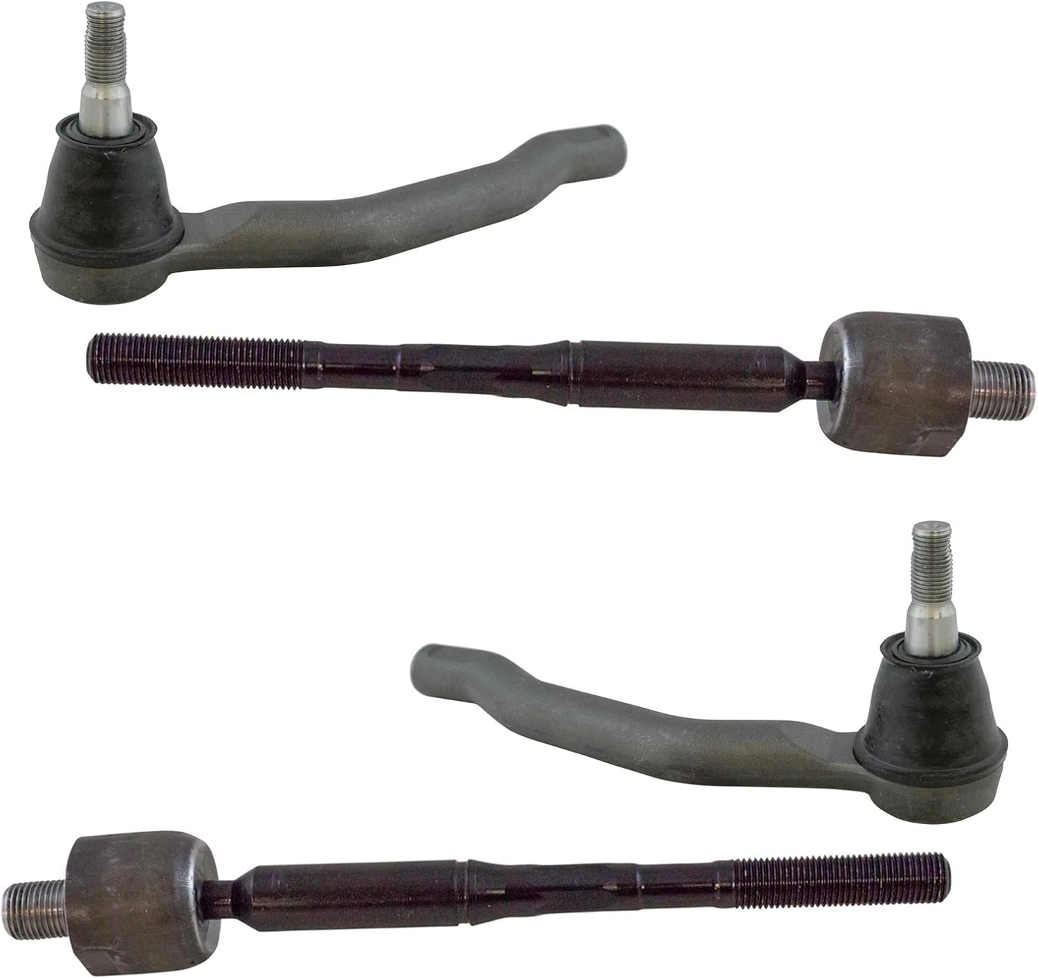TRQ Front Inner and Outer Tie Rod Set for Nissan Altima & Maxima